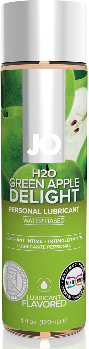 Goedkoopste System JO - H2O Glijmiddel Appel - 120 ml