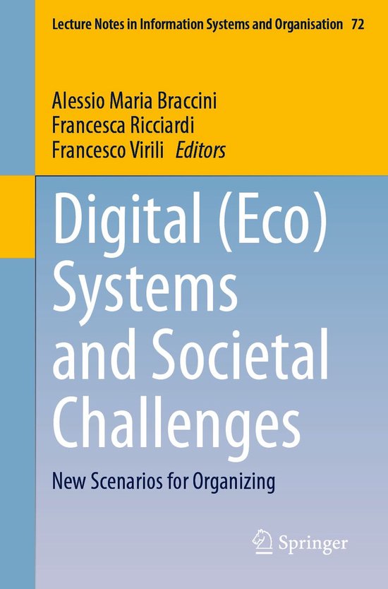 Business and Management (R0) - Digital (Eco) Systems and Soc ... - cover