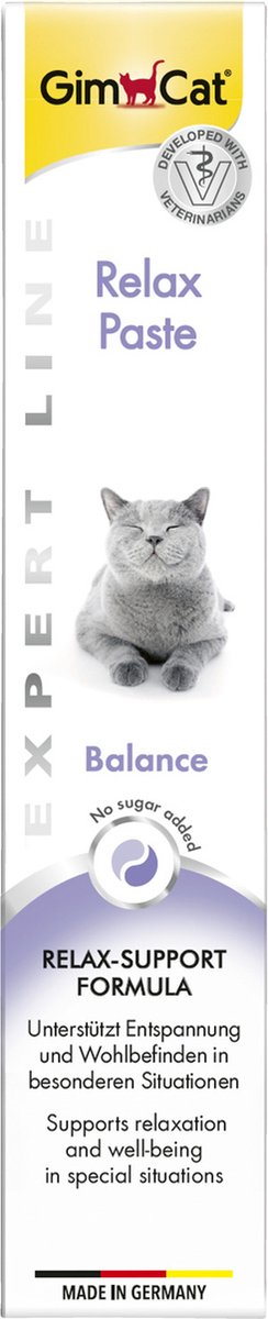 3x50g GimCat Relax Pasta voor Katten (Anti-Stress)