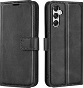 Coverup Deluxe Book Case - Convient pour Samsung Galaxy A05s Case - Zwart