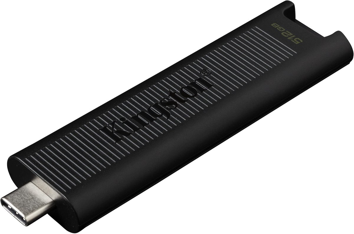 Kingston Technology DataTraveler Max USB flash drive 512 GB USB Type-C Zwart
