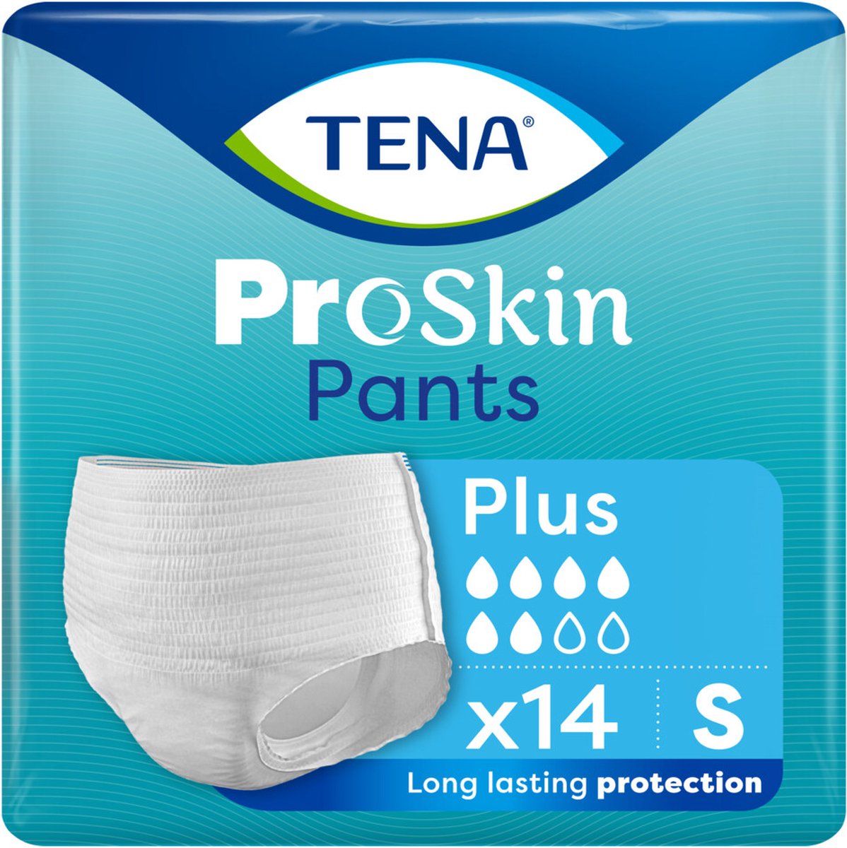 Tena Proskin Pants Plus Small - 4 pakken van 14 stuks