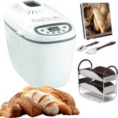 Bol.com Luxe Broodbakmachine - Broodsnijmachine - Broodbakmachines - Wit aanbieding