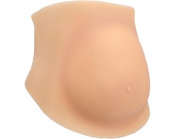 Realistische Beige siliconen kunstbuik - Anti-shake valse buik zwangere vrouwen - Fotografie-accessoires prestaties reclame
