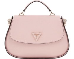 GUESS Handtas Schoudertas Eco Gloriana Girlfriend Satchel Bag Rose Roze