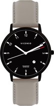 Vicenso Rome VI10036 Zwart PVD Zwart/Grijs