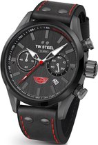 TW Steel TW983 Donkervoort 40th Anniversary Limited Edition Heren Horloge Donker Titanium 45mm Chrono 45MM