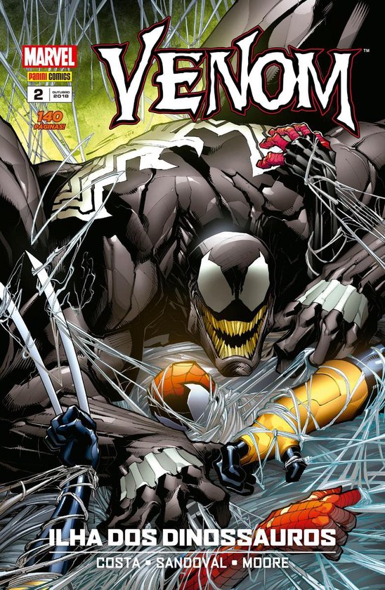 Venom, nummer 2. Inclusief "Ilha dos Dinossauros".