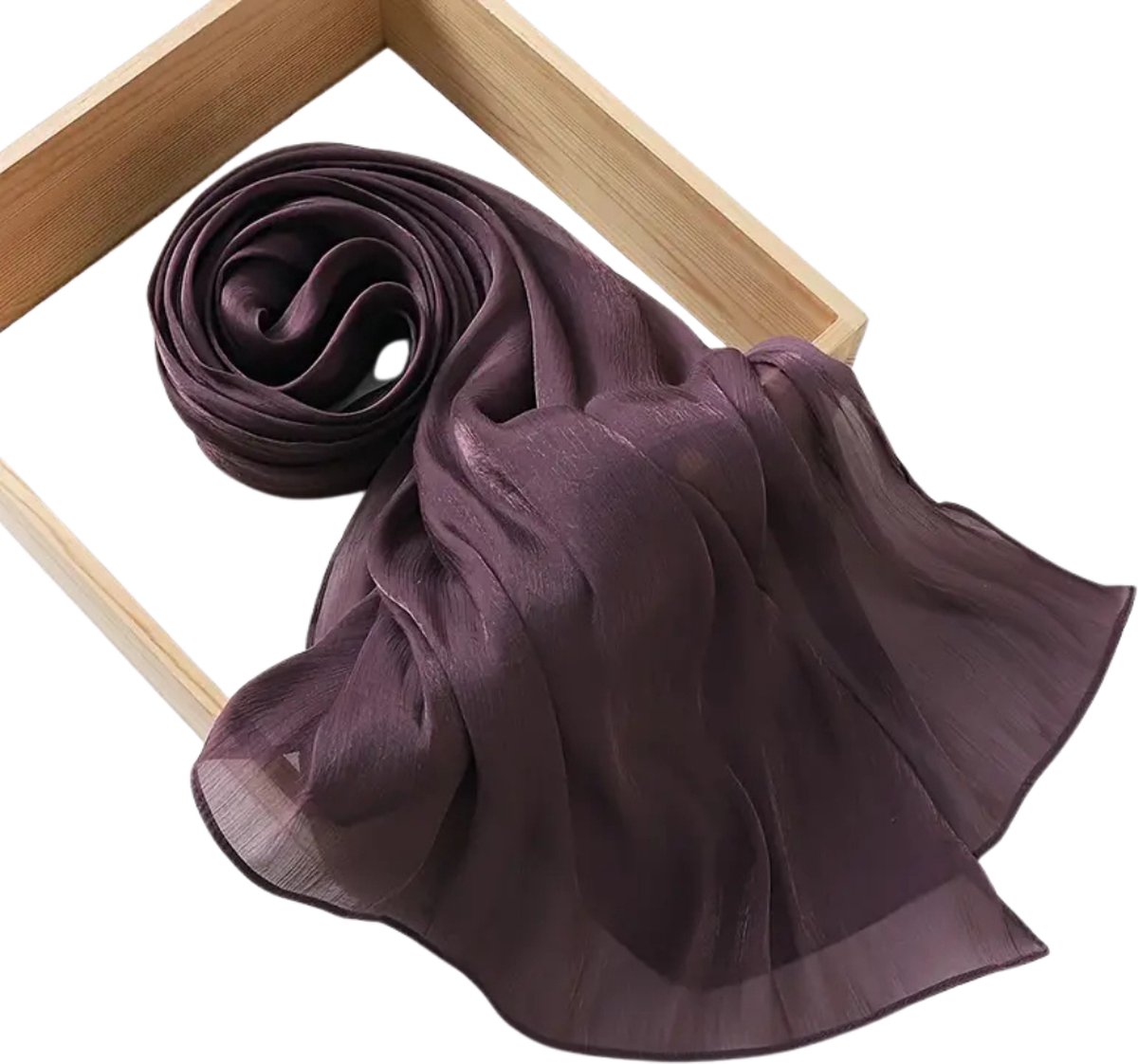 Bovista Hoofddoek - Hijab - Dames - Abaya - Sjaal - Islamitische Kleding - Moslim Kleding - Alhamdulillah - Paars