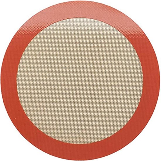 Webake Magnetronmat – 2 Stuks, 30 Cm Rond, Siliconen, Hittebestendig Tot 240°C, Grijs En Blauw, Multifunctioneel
