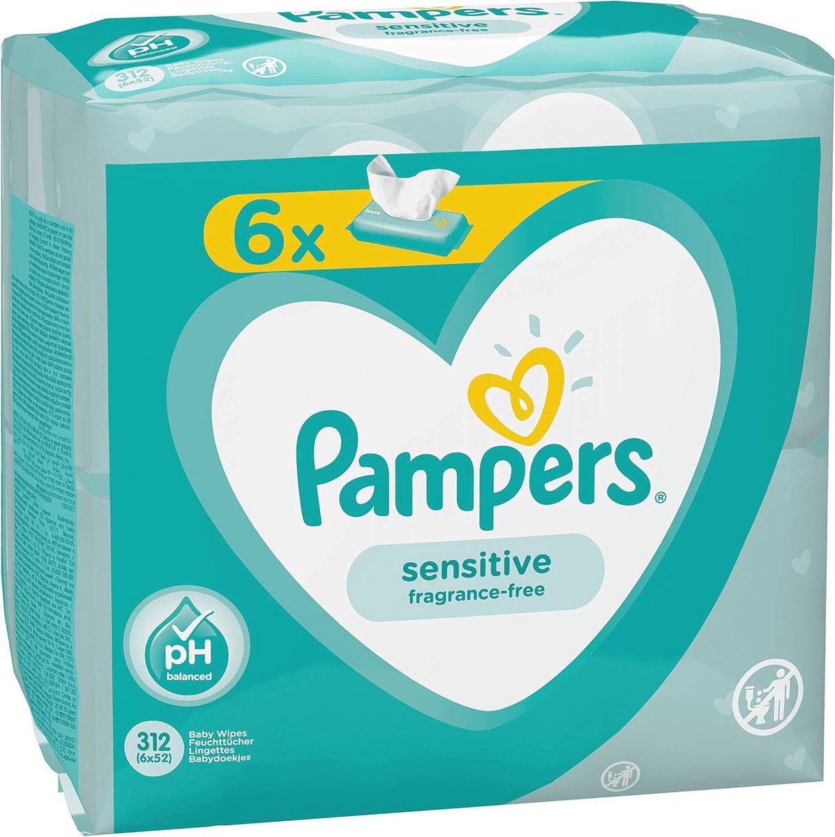 Huggies Pure Extra Care Babydoekjes voor het hele lichaam