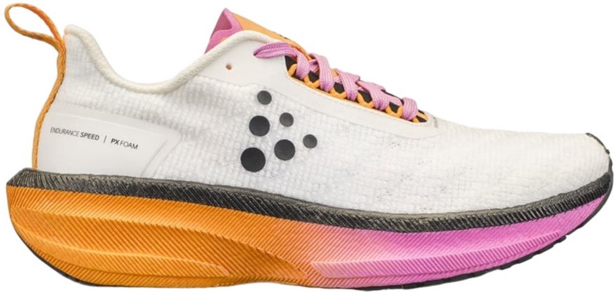 Craft Endurance 2 Hardloopschoenen Ash White Fuchsia Dames