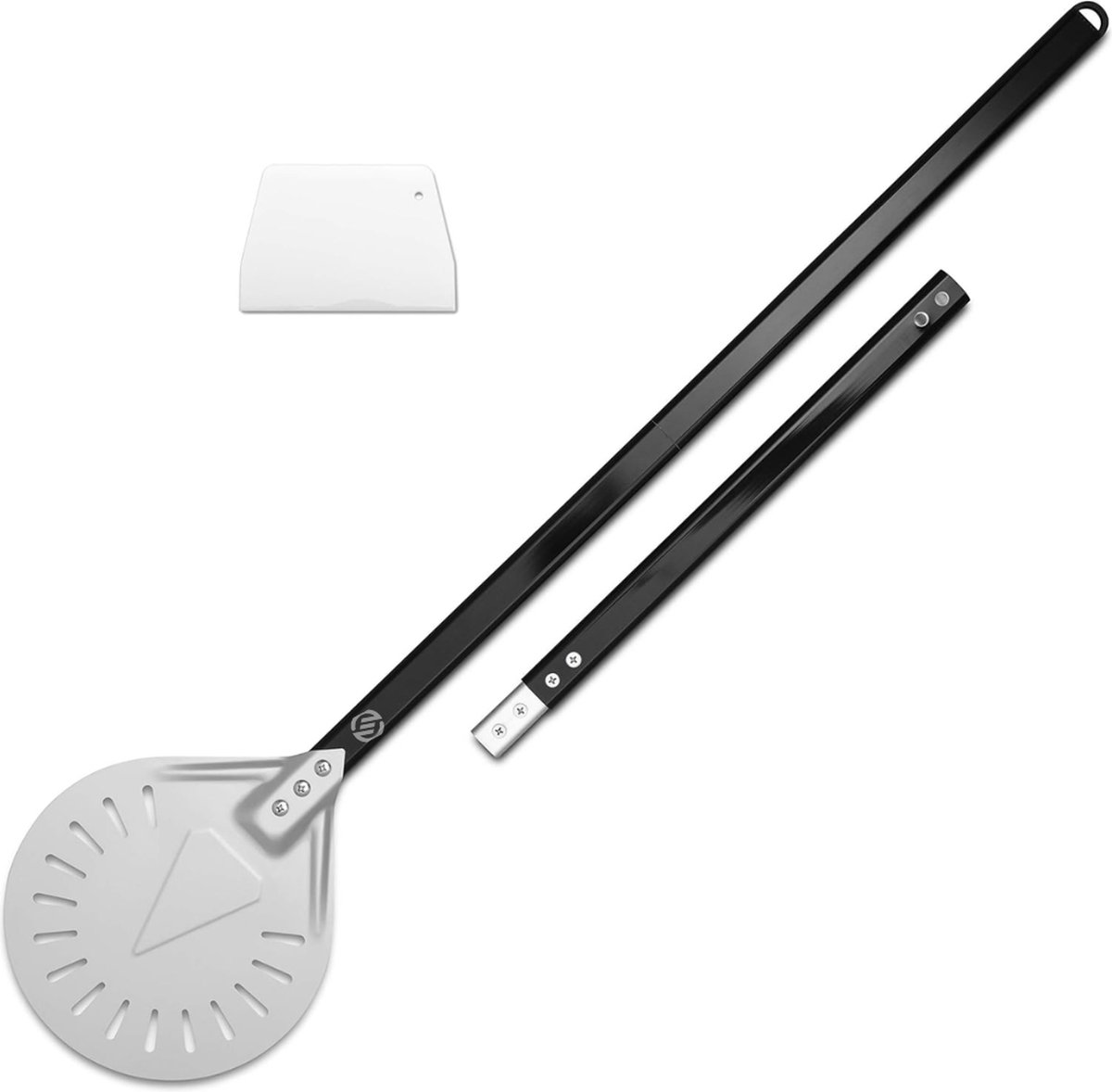Equivera Pizza Draaischep - Pizzaschep - Schep voor Pizza - Perfect voor Pizzabakkers en Hobbyisten