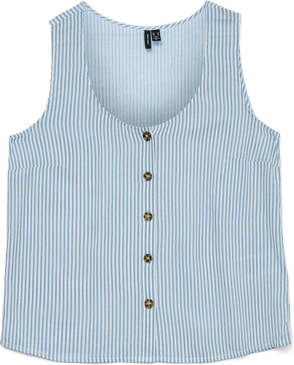 VERO MODA - VMBUMPY SL SHIRT WVN NOOS - Dames - Blouses