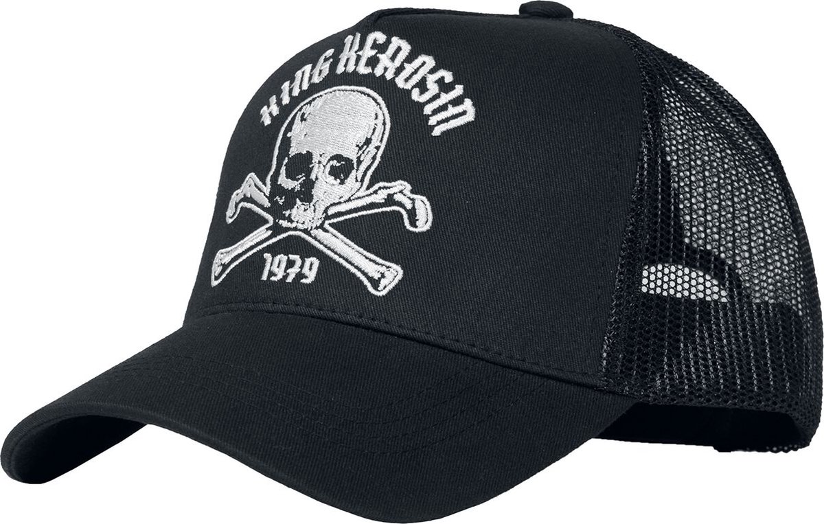King Kerosin KK 79 Unisex Cap - zwart - Standard