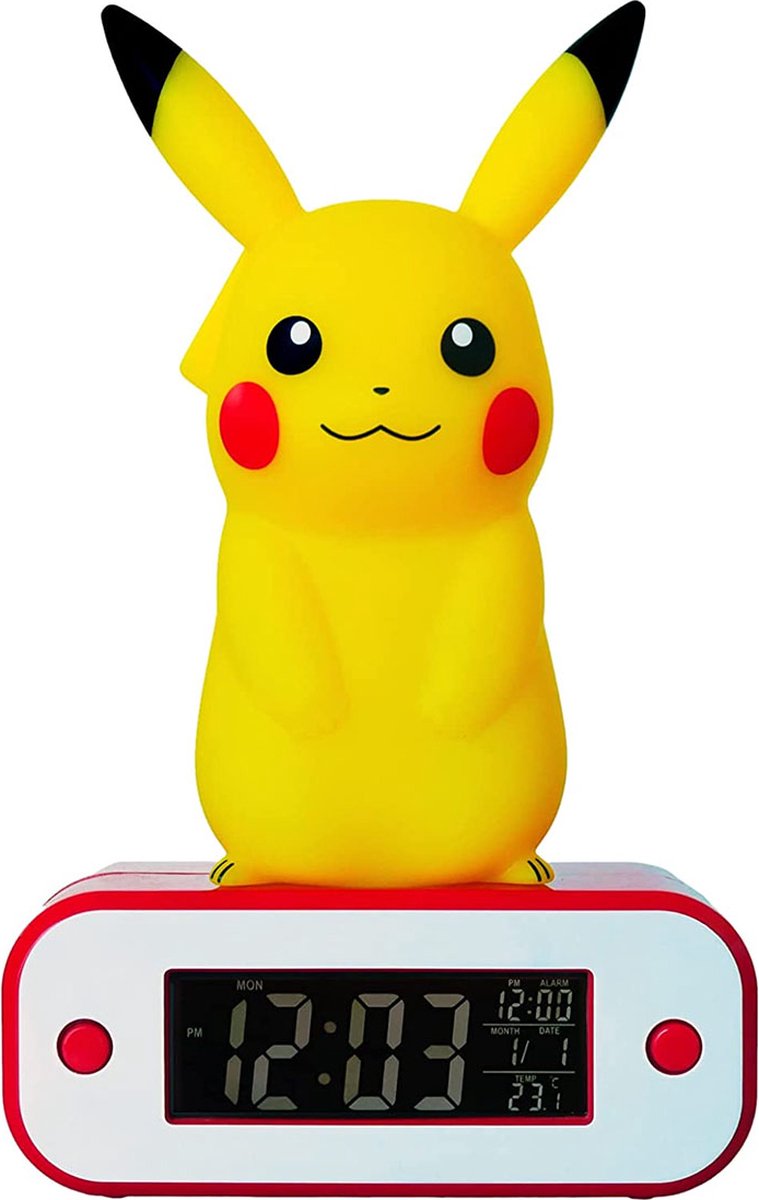 Teknofun Pokémon Wekker - Pikachu