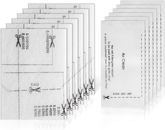 6 filters voor Miele stofzuiger [Complete C3, C2, C1, Classic C1