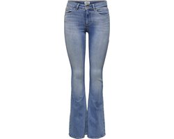 ONLY ONLBLUSH MID FLARED DNM TAI467 NOOS Dames Jeans - Light Blue Denim