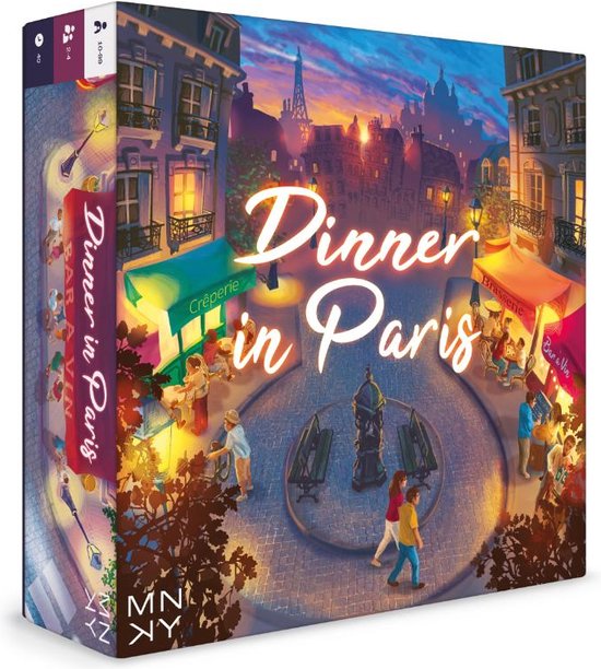 Dinner in Paris - Bordspel. 10+