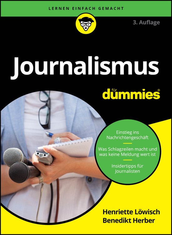 Für Dummies- Journalismus für Dummies - cover