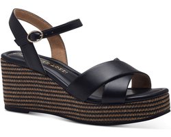 Marco Tozzi Dames Sandaal 2-28397-42 001 F1/2-Schoenbreedte Maat: 40 EU