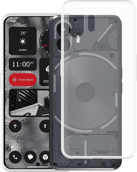 Étui en TPU souple Cazy adapté à Nothing Phone (2) - Transparent