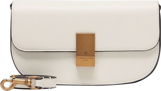 LIEBESKIND BERLIN Cuir Sac de soirée Sac à épaule bandoulière Viktoria TM Empire Crossbody Coconut Écru