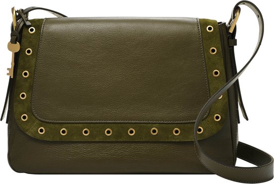 FOSSIL Sac à épaule bandoulière Sac à épaule Harper Crossbody Bag Green Moss Vert
