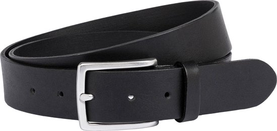 ROECKL Leren Riem Leon Belt W90 Black Zwart
