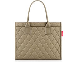 Reisenthel Daily Shopper - Schoudertas - 14L - Rhombus Olive Groen