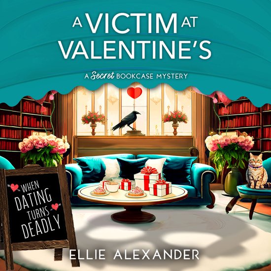 A Victim at Valentine's - cover