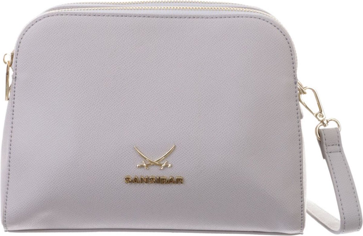 Sansibar Schoudertas Crossover Bag Grey Grijs