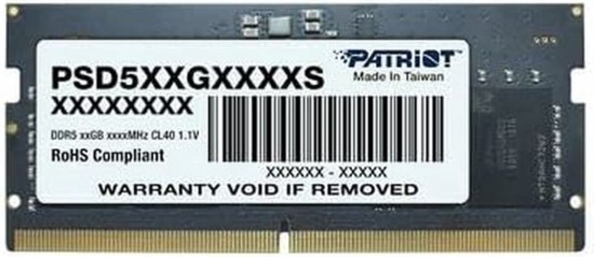 Patriot Signature Serie - Laptop RAM - 32GB - 5600MHz - DDR5