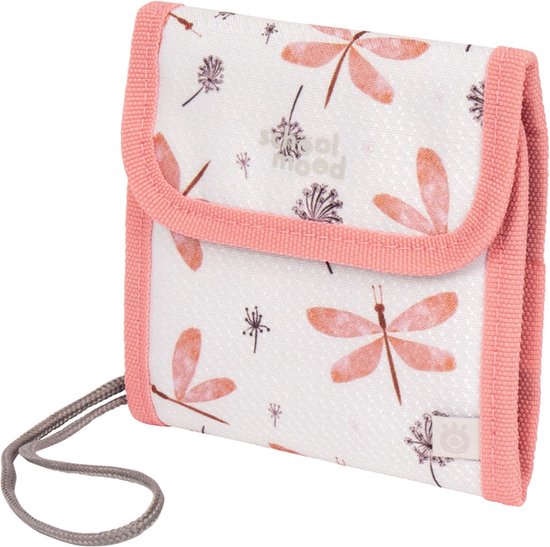School-Mood Sac d'école Timeless Nordic Collection Schulranzen-Set 7 pièces Dragonfly Écru