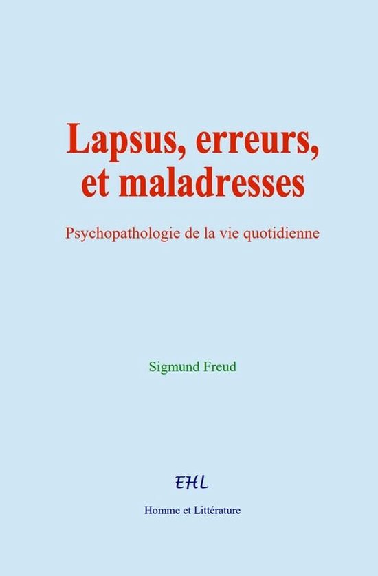 Lapsus, erreurs, et maladresses - cover