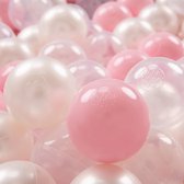 KiddyMoon Plastic Ballen Voor Kinderen 6Cm Kleurig Gecertificeerd, Parel -Grijs-Transparant-Poeder Roze, 200 Ballen/6Cm KiddyMoon Plastic Ballen Voor Kinderen 6Cm Kleurig Gecertificeerd, Parel -Grijs-Transparant-Poeder Roze, 200 Ballen/6Cm