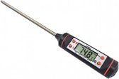 Knaak Digitale Keuken Thermometer - BBQ - meetbereik van -50° tot 300° - Zwart - Keuken