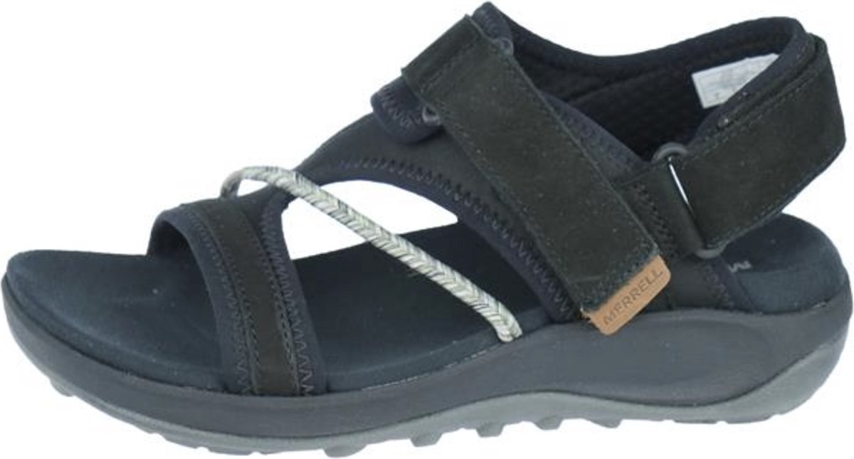 Merrell Terran 4 Backstrap Sandalen Vrouw Zwart