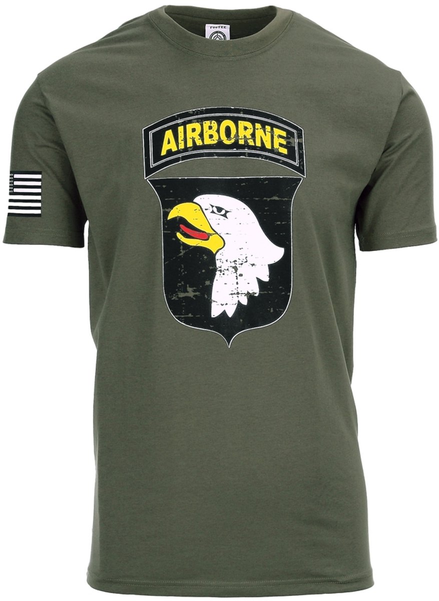 Fostex WWII Series T-shirt USA 101st Airborne Groen