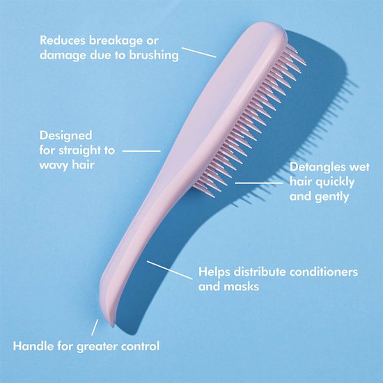 Tangle Teezer - Haarborstel - The Wet Detangler - Millenial Pink
