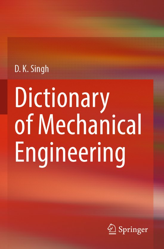 Dictionary of Mechanical Engineering - cover
