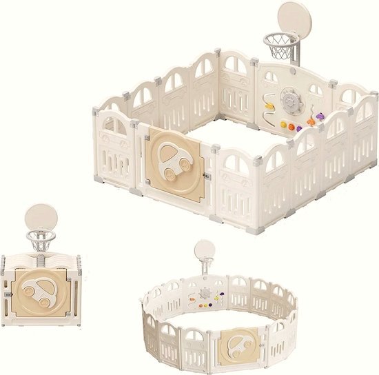 Babybox, Grote Speeltuin Voor Kinderen, Activiteitencentrum Voor Binnen En Buiten Voor Kinderen Kinderbox Voor Babys Veiligheidshekjes Voor Babys Stevige Speelplaats Voor Peuters Kinderhekken