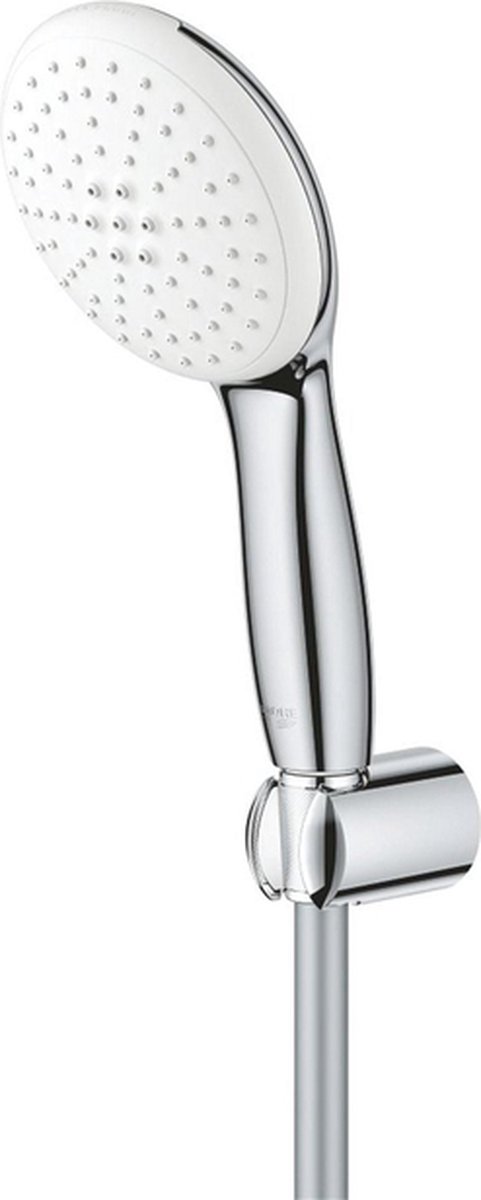 Grohe Tempesta 110 Handdoucheset - diameter 11cm - 2 straalsoorten - 5.6l/min - niet verstelbaar - 150cm - chroom