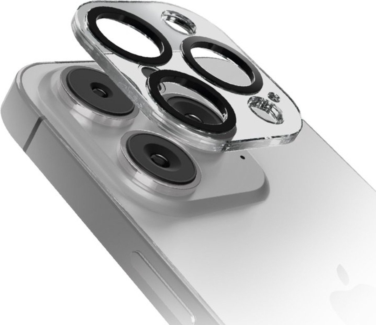 SBS TED3OCAMGLIP15P scherm- & rugbeschermer voor mobiele telefoons Cameralensbeschermer Apple 1 stuk(s)