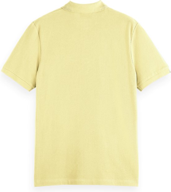 Polo Scotch & Soda Core Piqué Jaune - Taille M - Homme