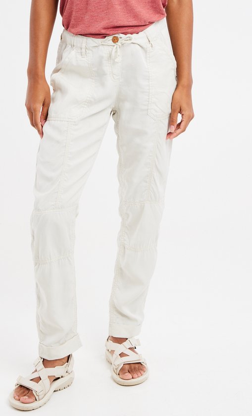 Protest Prtleaf – Broek Dames – Zakken – Loose fit – Kitoffwhite
