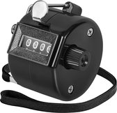 YONO Compteur manuel Clicker - Compteur de personnes - Compteur de pointage - Compteur client - Zwart