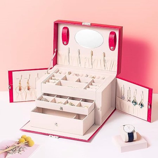 HEEPDD Geëmailleerd paasei, sieradendoos met unieke sieraden