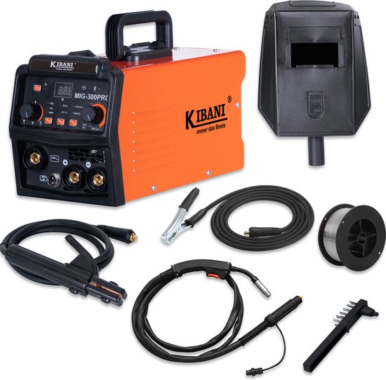 Foto: Kibani lasapparaat mig 300pro igbt inverter technologie semi automatische omvormer lasapparaat elektrisch mig mma tig