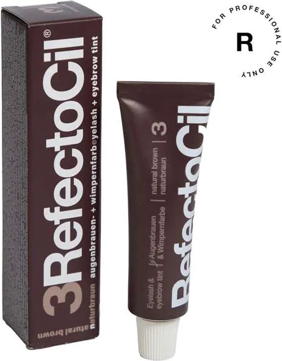 RefectoCil Wenkbrauw- en Wimperverf - Nr. 3 Bruin - 15 ml